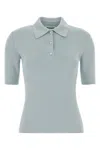 Jil Sander Wool Polo Shirt Collar Short Sleeves
