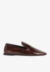 Jil Sander Patent Leather Loafers