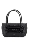 Jil Sander Women's Patent Leather Small Shoulder Bag In Black