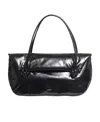 Jil Sander Women's Patent Leather Small Shoulder Bag In Black