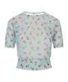 Jil Sander Printed T-shirt In Blue