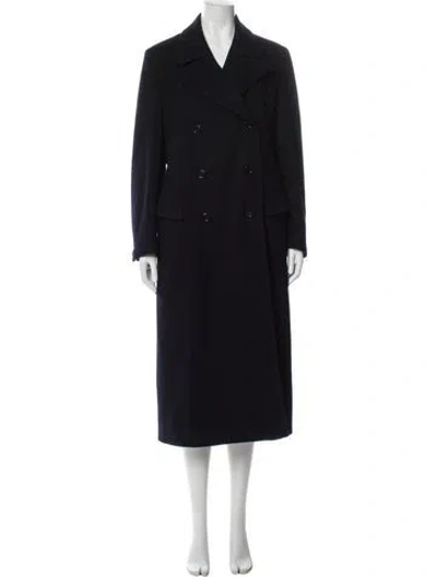 Pre-owned Jil Sander Peacoat In Black