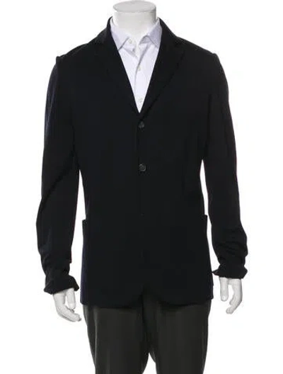 Pre-owned Jil Sander Peacoat In Black