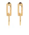 Jil Sander Pendant Earrings In Yellow