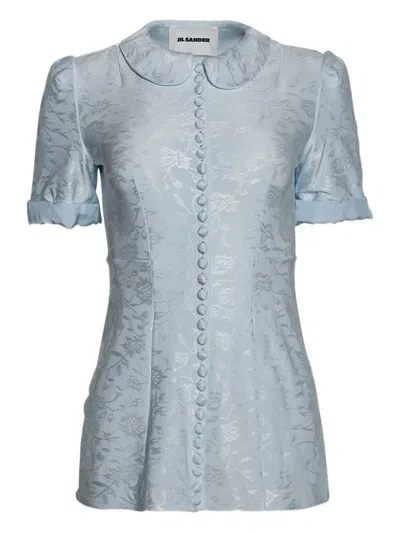 Jil Sander Peter Pan-collar Blouse