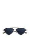 Jil Sander Pilot-frame Sunglasses In Silver