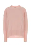 Jil Sander Pink Cashmere Oversize Sweater In Pink