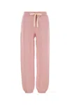 Jil Sander Pink Cotton Joggers In Pink