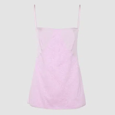 JIL SANDER JIL SANDER PINK COTTON TOP