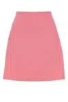Jil Sander Flared Hemline Mini Skirt In Polyester