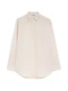 Jil Sander Pink Regular Solid Shirt In Brown