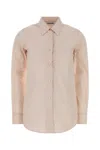 Jil Sander Pink Regular Solid Shirt In Neutral