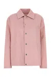 Jil Sander Pink Taffeta Jacket In Pink