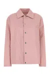 Jil Sander Pink Taffeta Jacket In Pink