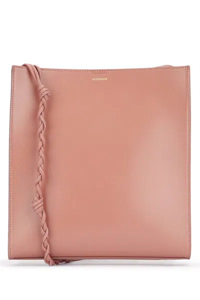JIL SANDER PINK TANGLE MEDIUM CROSSBODY BAG