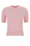 Jil Sander Pink Wool Sweater In Multi