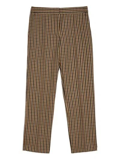 Jil Sander Plaid Pants In Multi