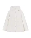 Jil Sander Plain Down-feather Puffer Jacket In White