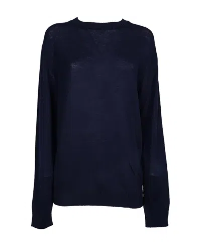Jil Sander Plain Wool-knit Jumper In Black