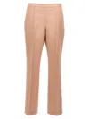 Jil Sander Wool Trousers In Neutral