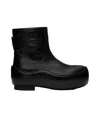 Jil Sander Black Ankle Boots In Black