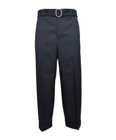 JIL SANDER JIL SANDER STRAIGHT-LEG PLEATED TROUSERS