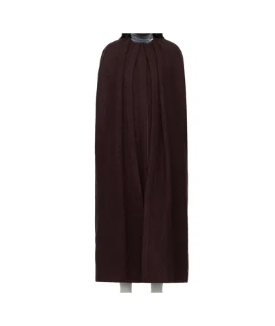 JIL SANDER JIL SANDER DOUBLE LAYER CAPE