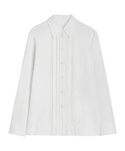 JIL SANDER PLEATED LONG SLEEVES SHIRT