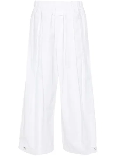 JIL SANDER PLEATED PALAZZO PANTS