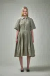 Jil Sander Women Midi Dress In Green