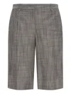 Jil Sander Pleated Silk Shorts