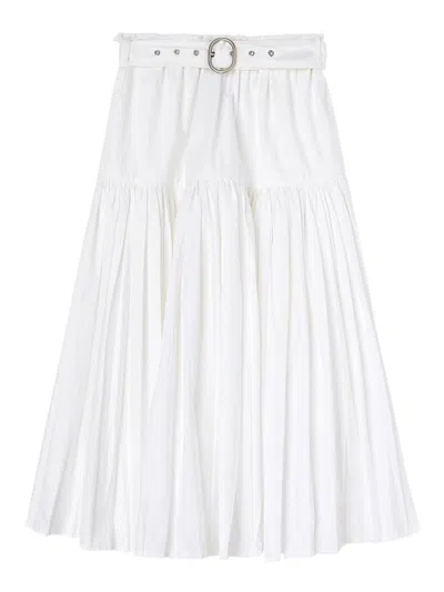 Jil Sander Falda Semilarga - Blanco