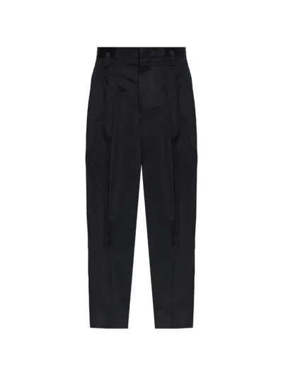 Jil Sander Pleated Trousers In Black