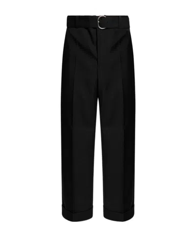 JIL SANDER JIL SANDER STRAIGHT-LEG PLEATED TROUSERS