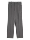Jil Sander Pleated Trousers In Gray