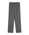 Jil Sander Pleated Trousers In Gray