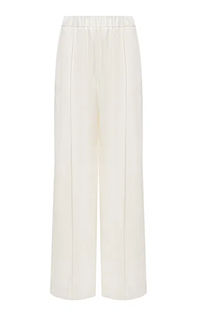 Jil Sander Wide-leg Tailored Trousers In Beige