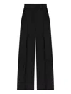 Jil Sander Black Pleat Front Trousers
