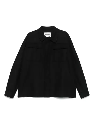 Jil Sander+ Pocket-detail Shirt In Black