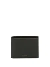 Jil Sander Zip-fastening Continental Wallet In Black