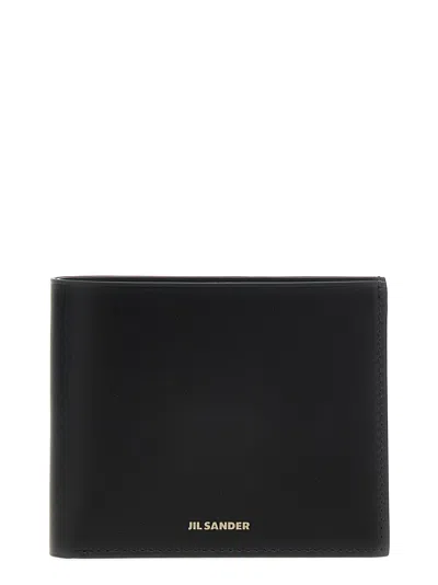 Jil Sander Pocket Wallets, Card Holders In Black