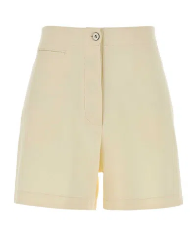 Jil Sander Pockets Shorts In Neutral
