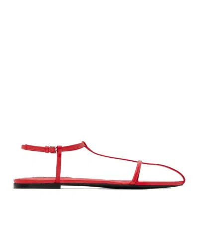 JIL SANDER POINTED FLAT SANDALS
