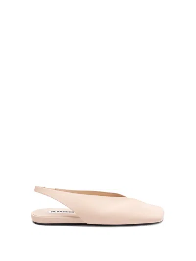 Jil Sander Pointed Toe Ballerinas In Multi