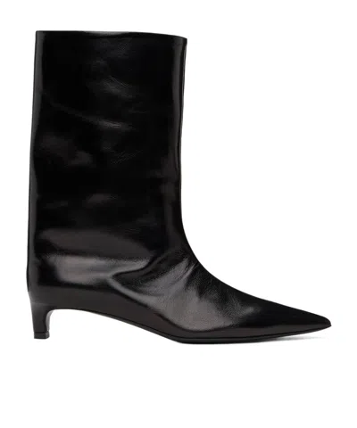 JIL SANDER JIL SANDER POINTED TOE SLIP-ON BOOTS