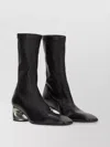 Jil Sander Pointed Toe Mid-calf Length Boots