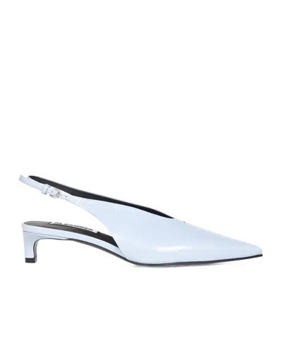JIL SANDER JIL SANDER POINTED TOE SLINGBACK PUMPS