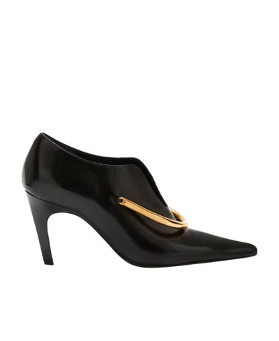 Jil Sander Pointed-toe Slip-on Pumps In Black