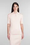 Jil Sander Topwear In Rose-pink
