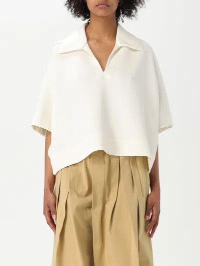 JIL SANDER POLO SHIRT JIL SANDER WOMAN COLOR WHITE,G58789001